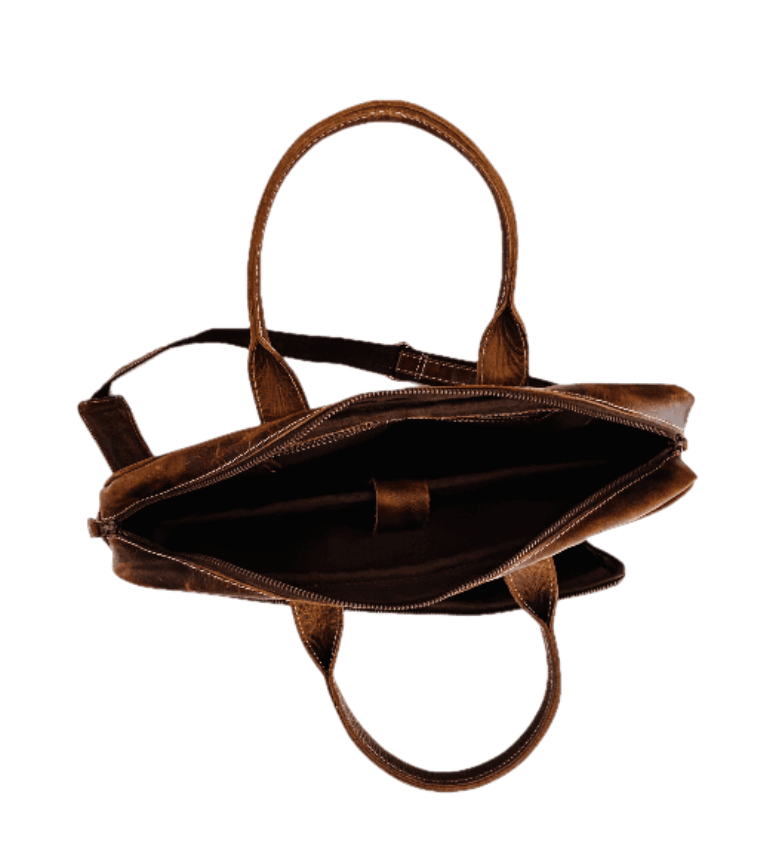 Buffalo Leather Laptop Bag