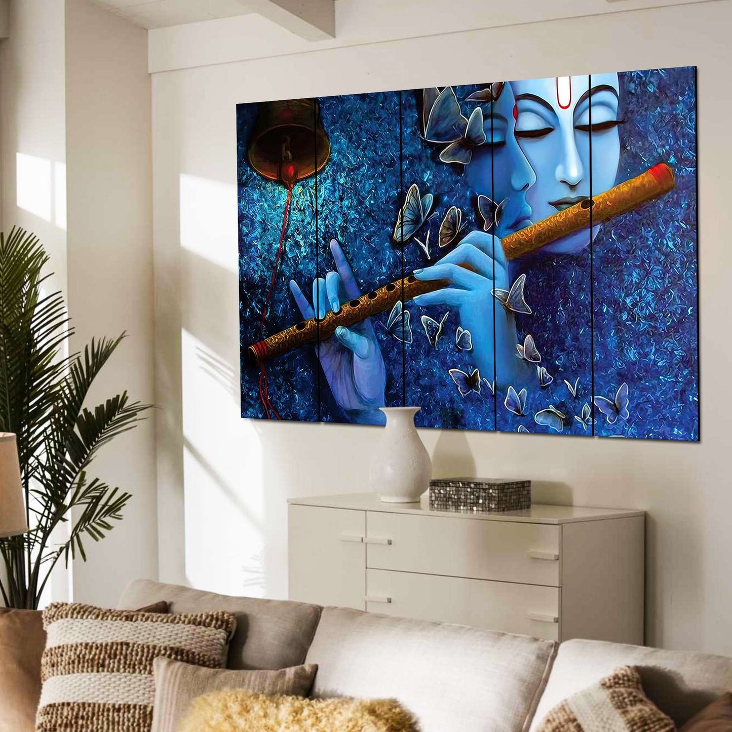 SET OF 5 DIGITAL WALL PAINTING