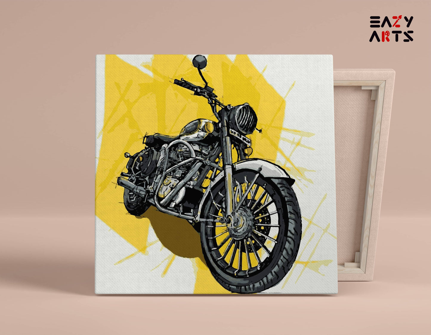 Royal Enfield Bike Paint By Numbers kit