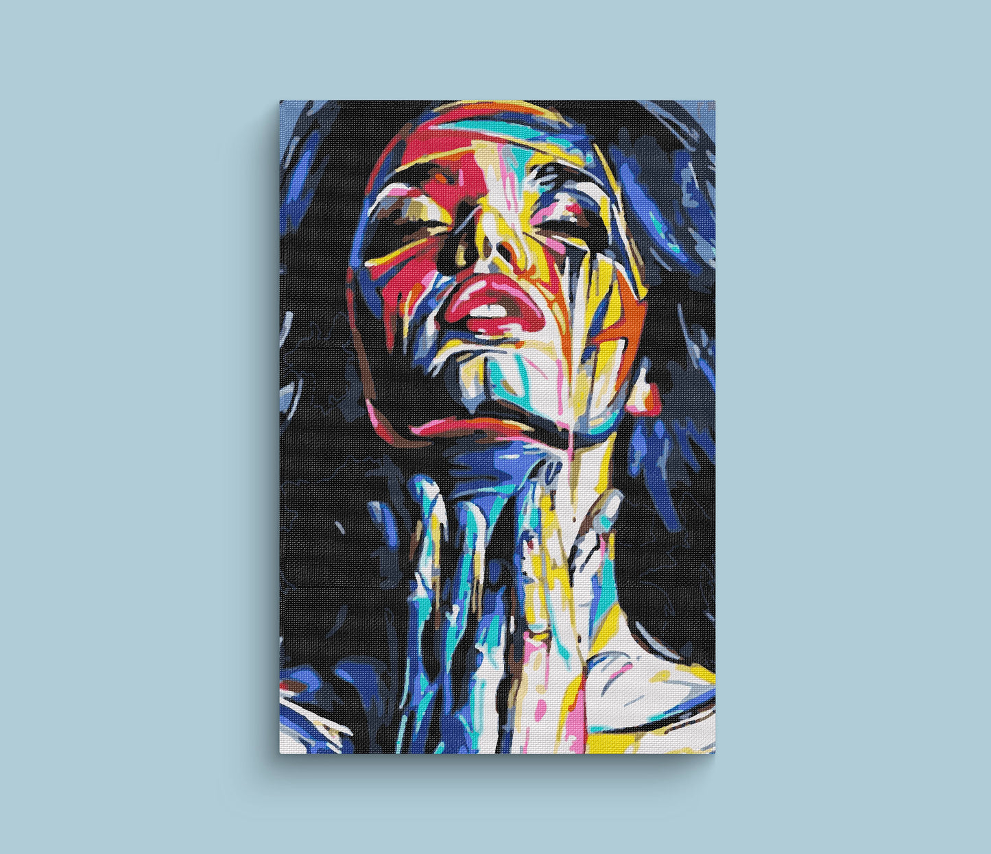 Women Abstract DIY Paint By Numbers kit