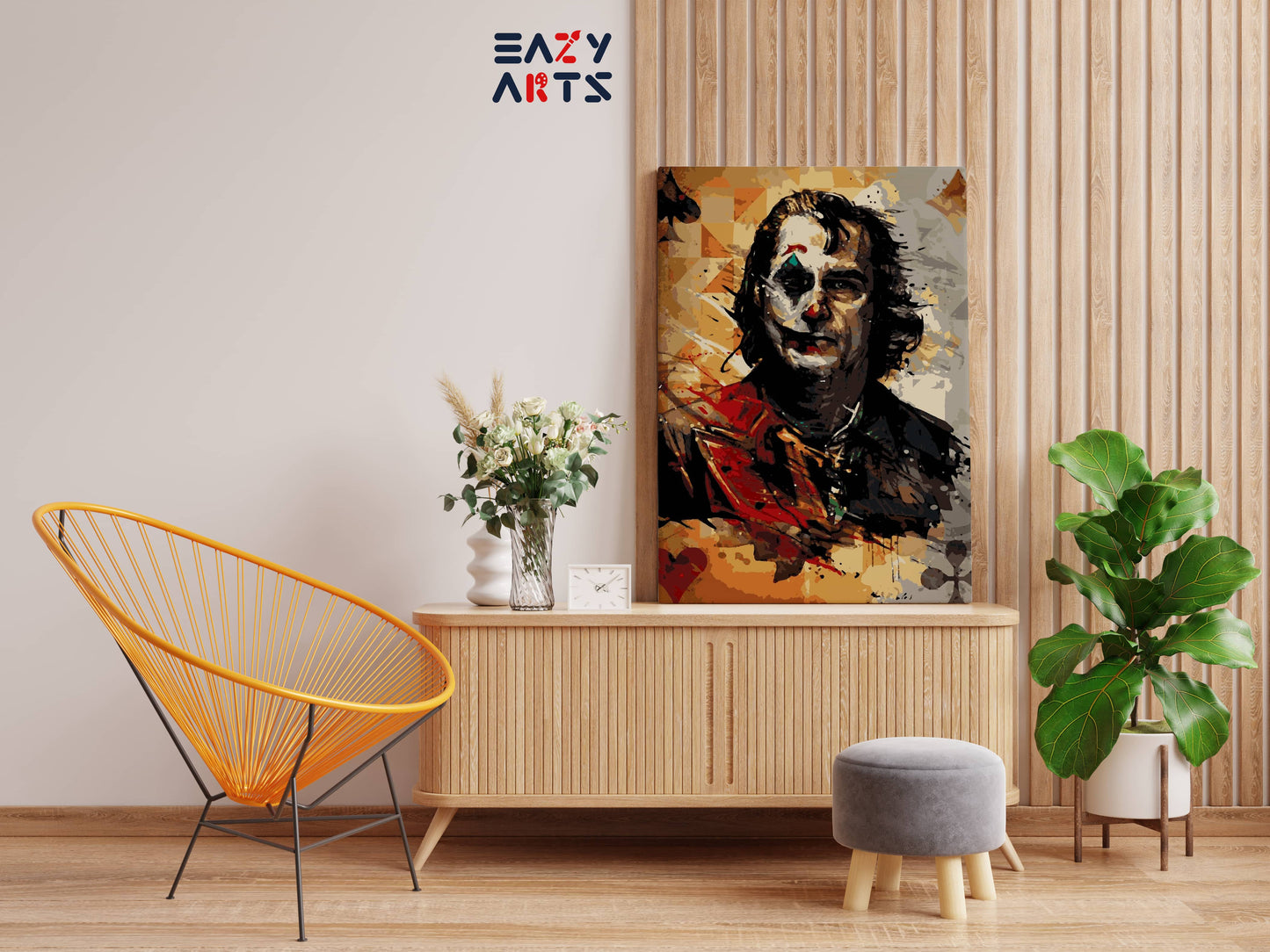 Joker Abstract Paint By Numbers kit