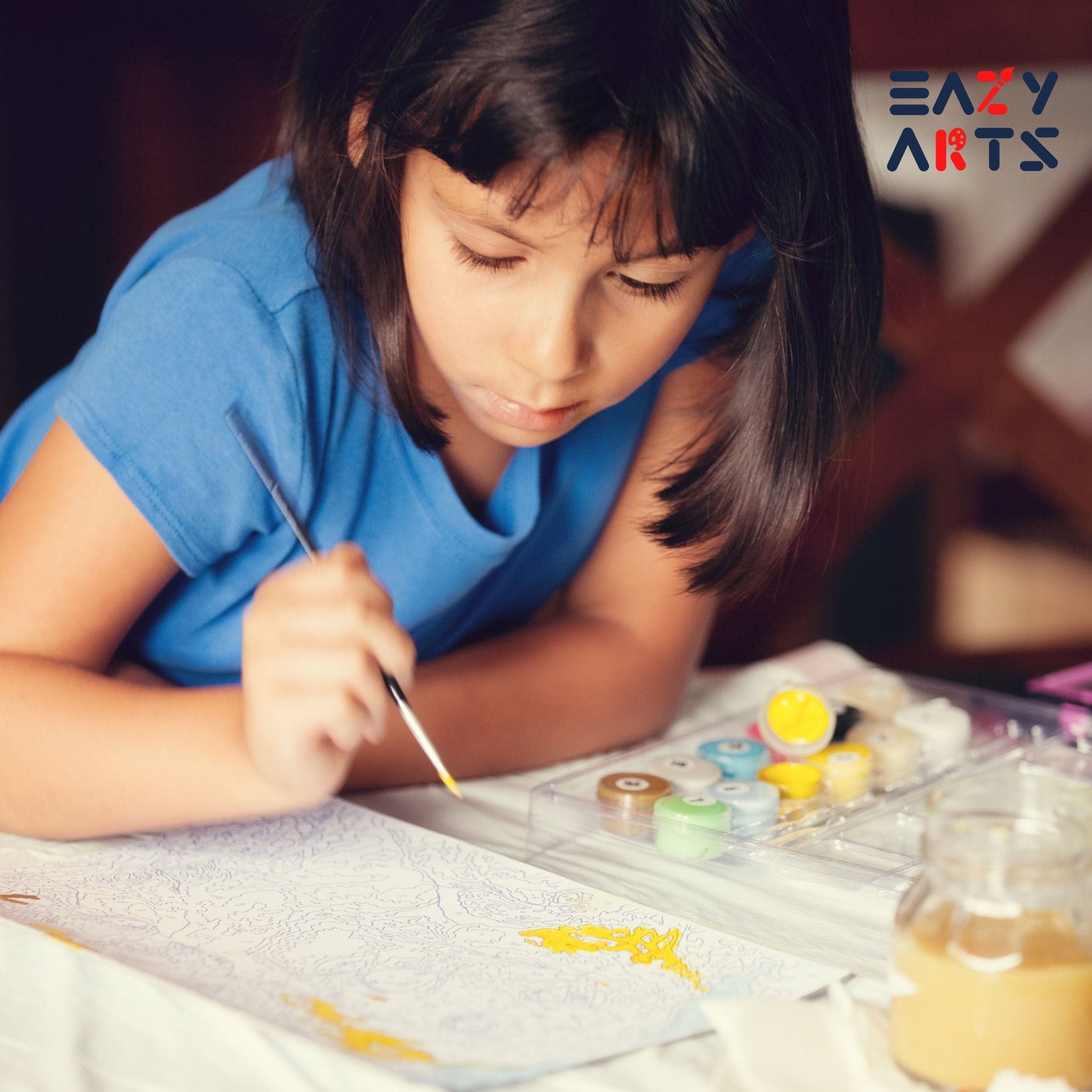 Squarrel Paint By Numbers Kit For Kids