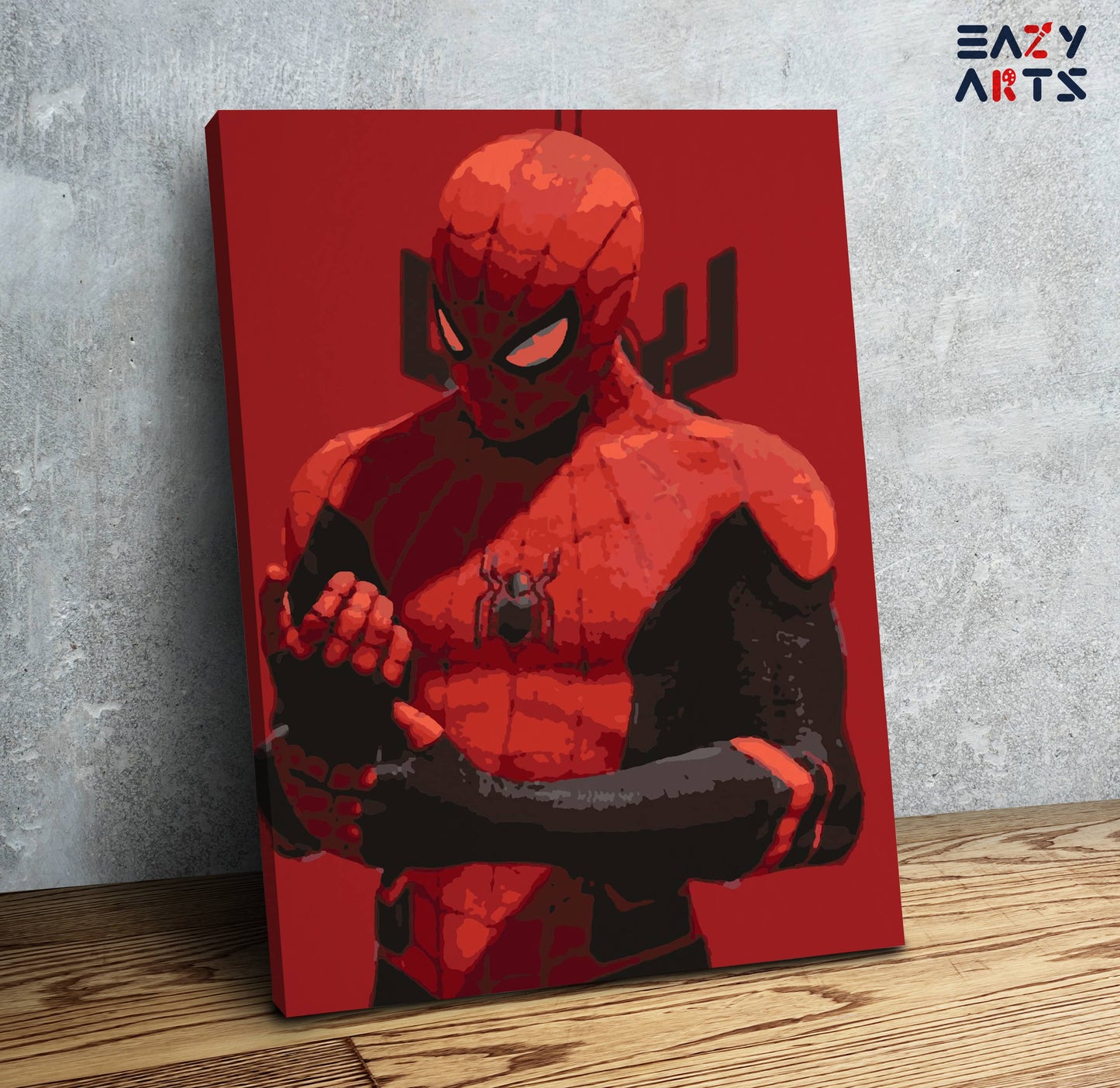 Spiderman New Suit Paint By Numbers kit