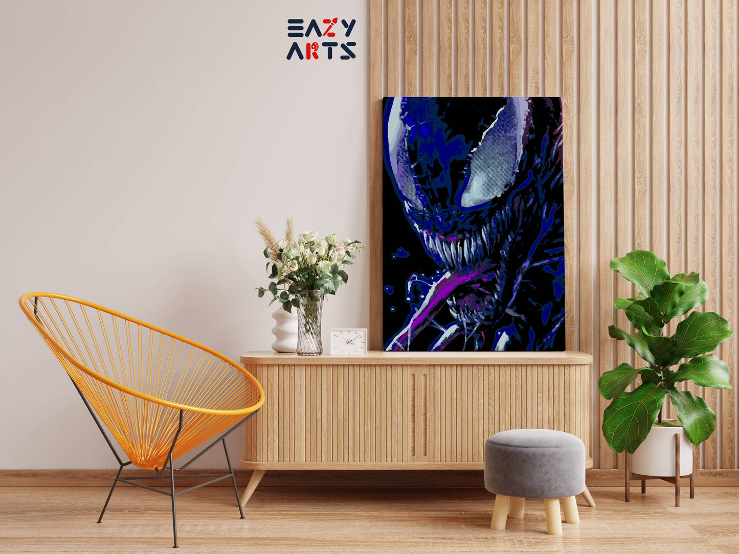 Venom Paint By Numbers kit