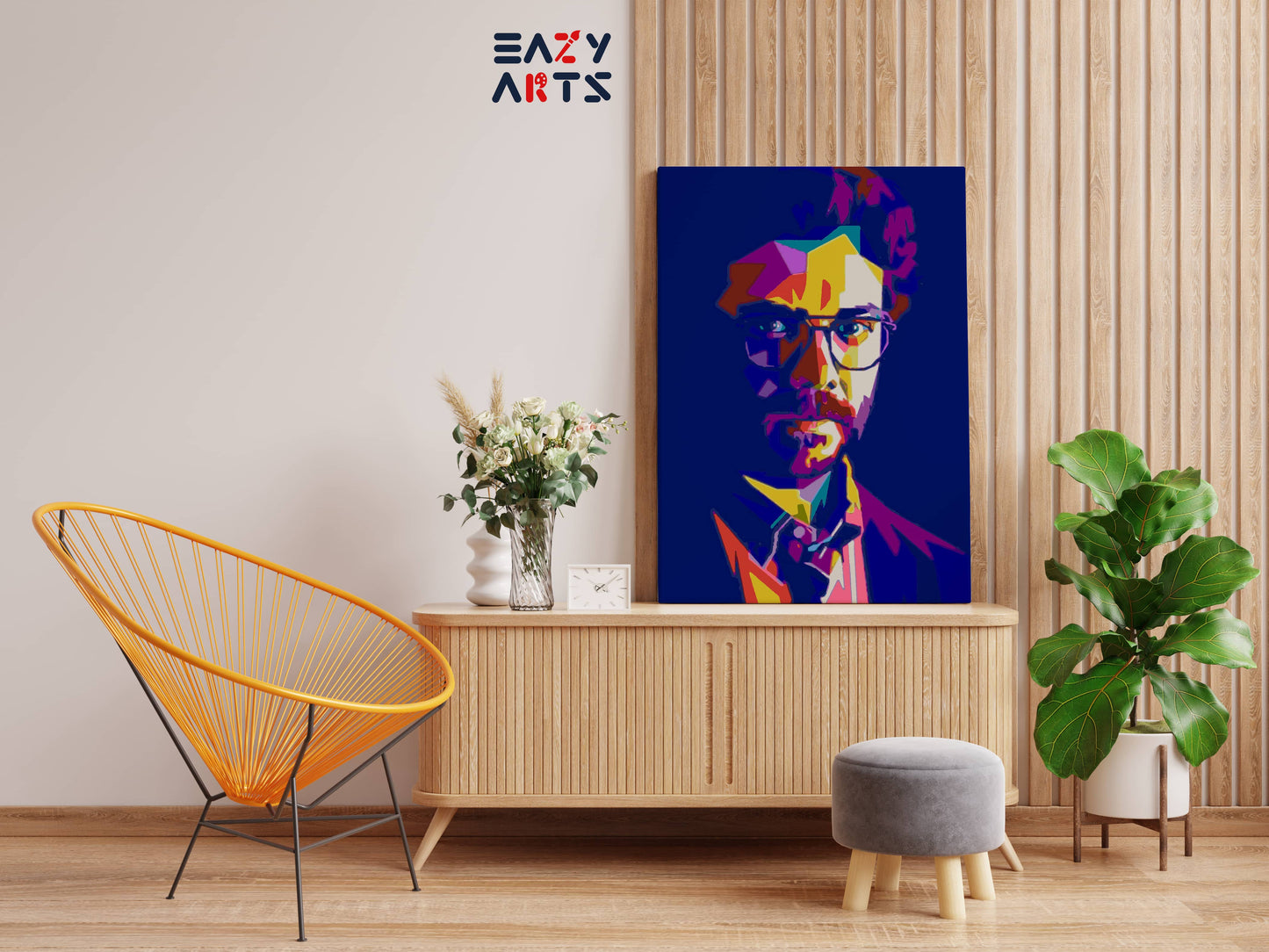 Professor Abstract Paint By Numbers kit