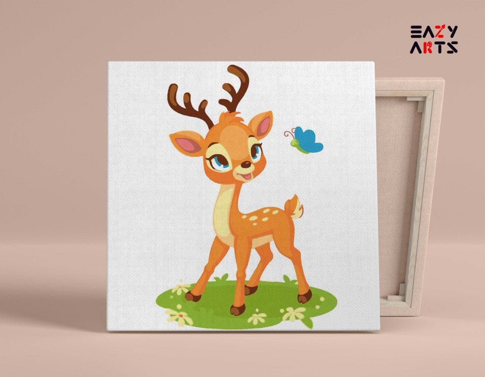 Baby Deer Paint By Numbers Kit For Kids
