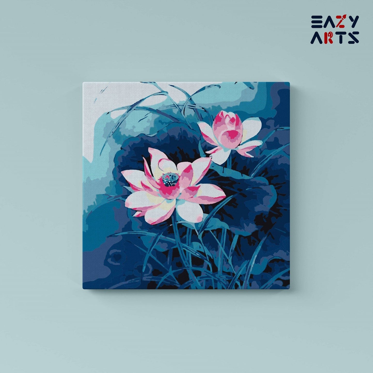 Pink Lotus Flower Paint By Numbers kit