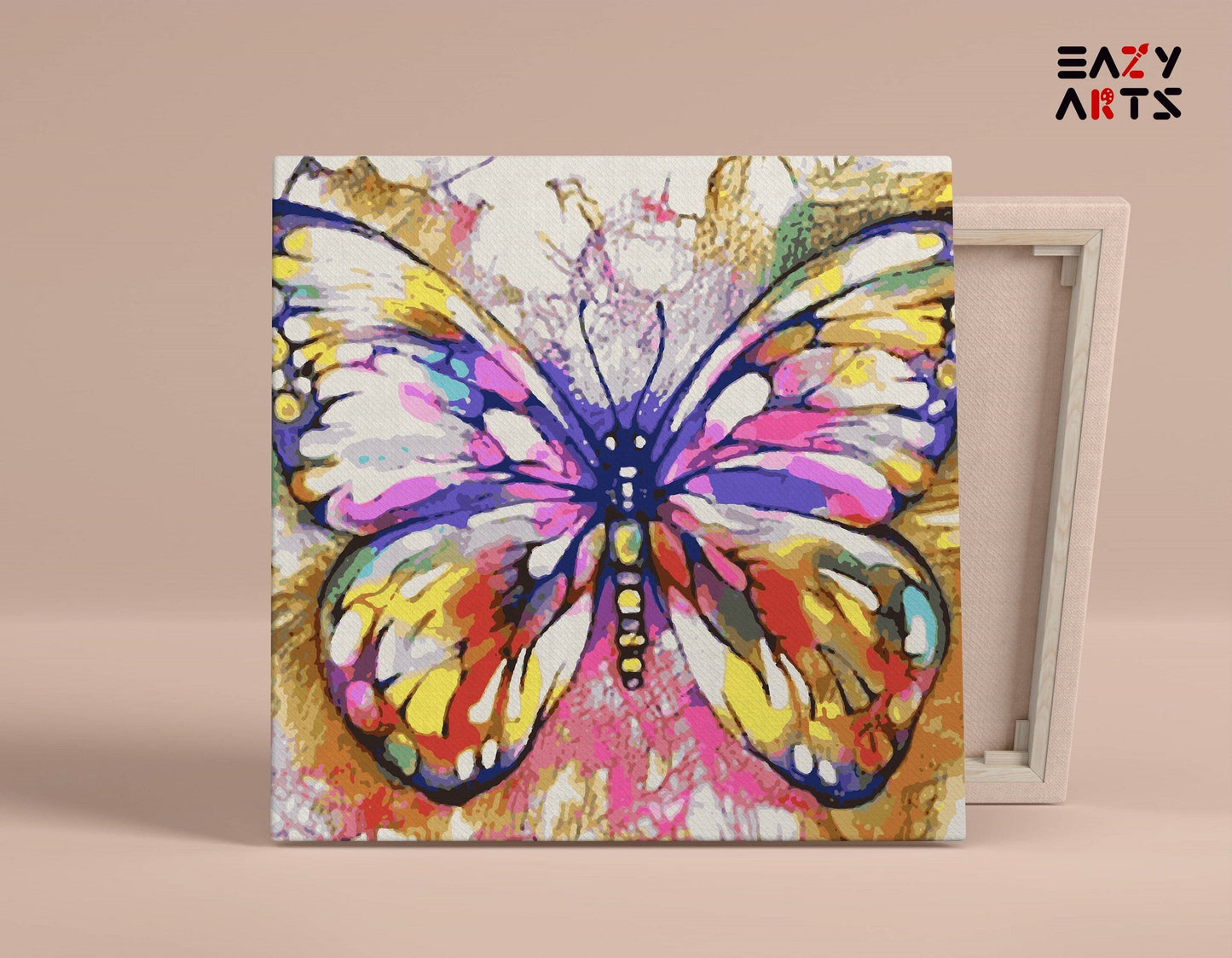 Butterfy Abstract Paint By Numbers Kit