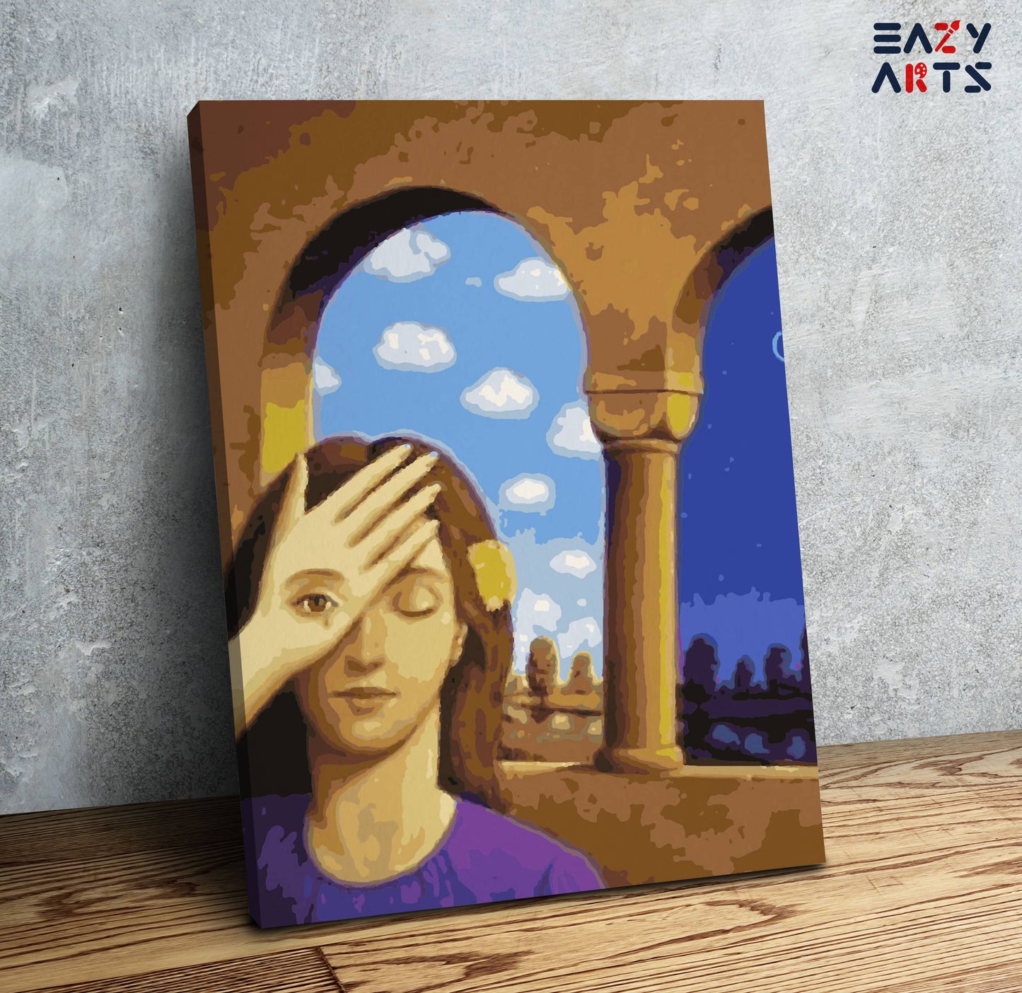 Eye Opener by MF Husain Paint By Numbers kit