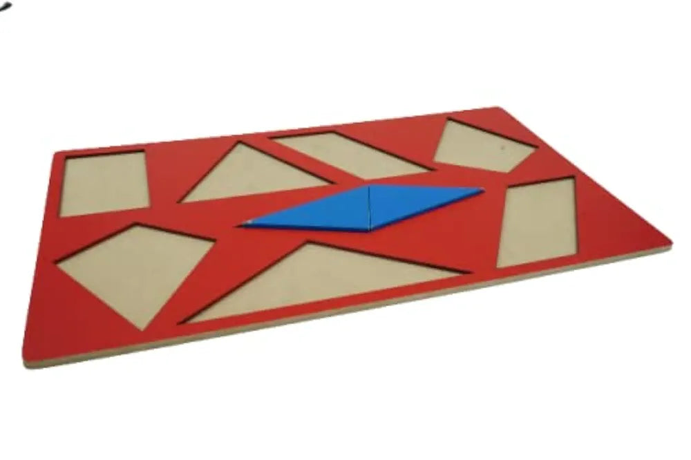 Tantrums Magic Shape Wooden Puzzle| Learning Geometry Shapes with Fun Education Puzzle Learning Aid for Kids