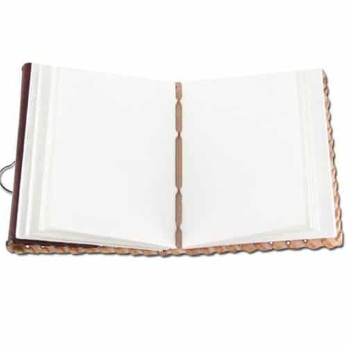 Craftshades – Plain Brown Shaded 7″5 Handcrafted Leather Journal/Diary 200 page | 100% Genuine Leather