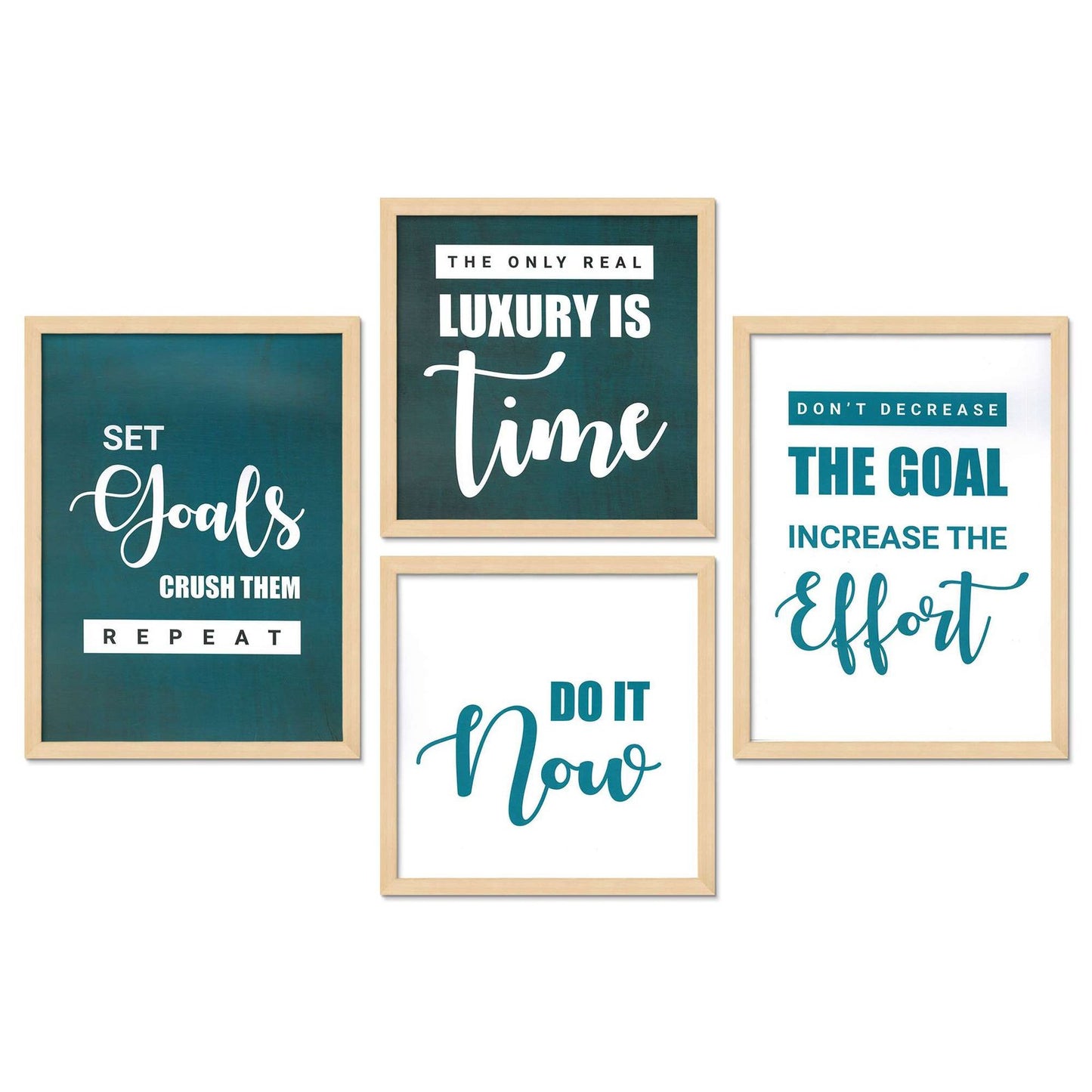 SET OF 4 DIGITAL WALL PAINTING