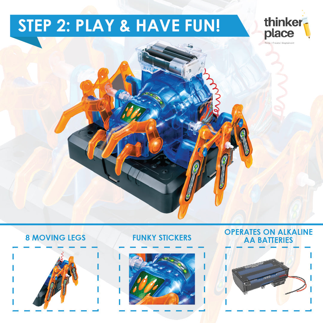 DIY Robotic Spider - Learn about Robots