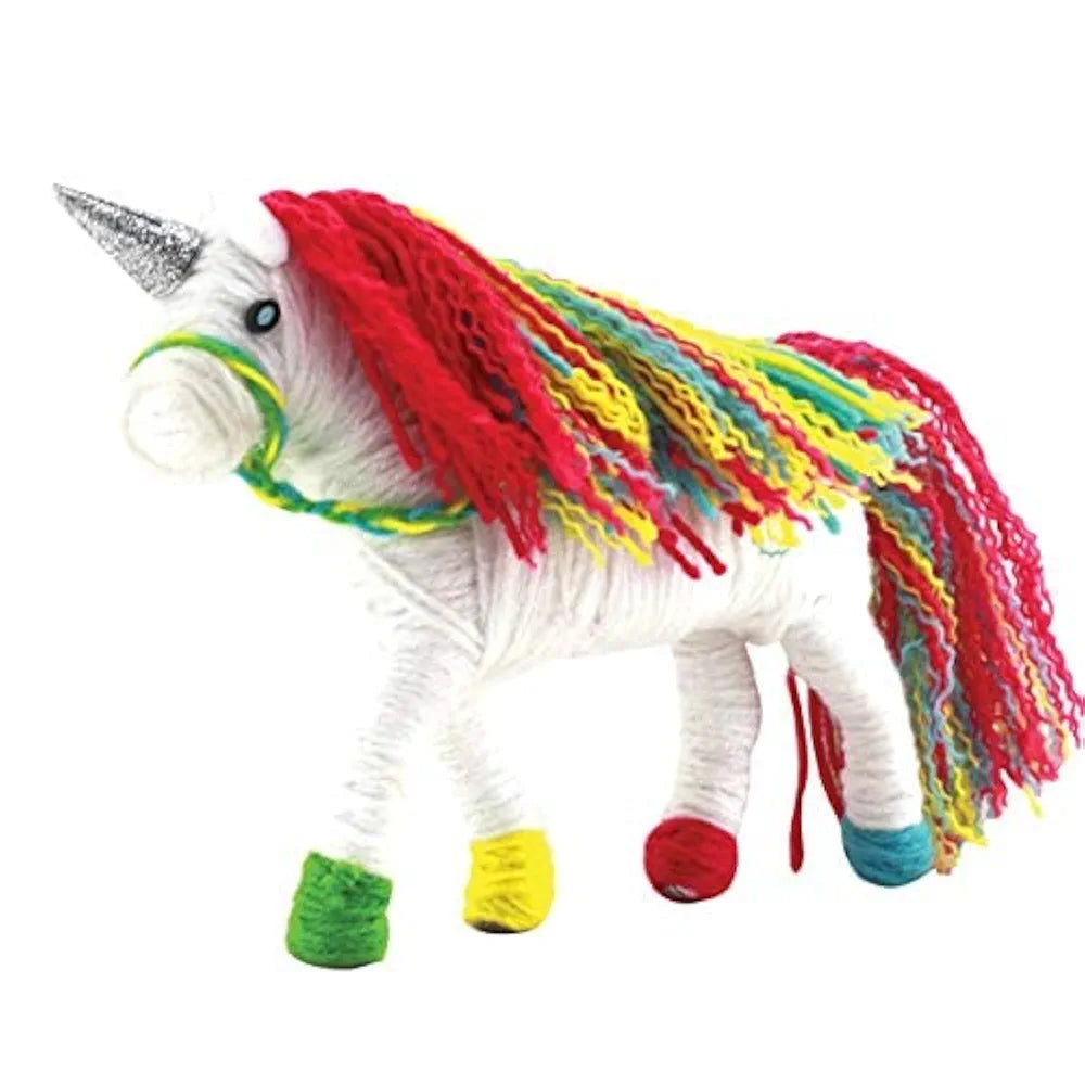 TOYKRAFTT Unicorn Toy for Girls| Art and Craft Set for Girls 8 Year Above| Games for Girls Age 8 to12 Craft| Mom and Baby Yarn Unicorns
