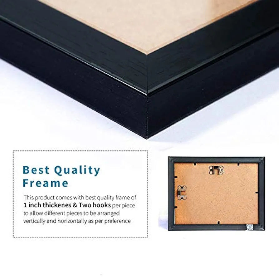 Rainbow Arts Bar Glass Framed Wall Posters for Kitchen Bar FramedSet of 3