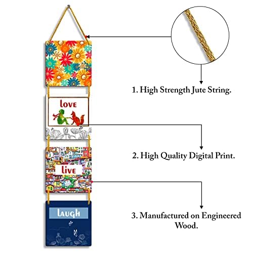 Sehaz Artworks Wall Hangings Decorative Items for Home Home Decor Items Stylish - 4-0009, Wood