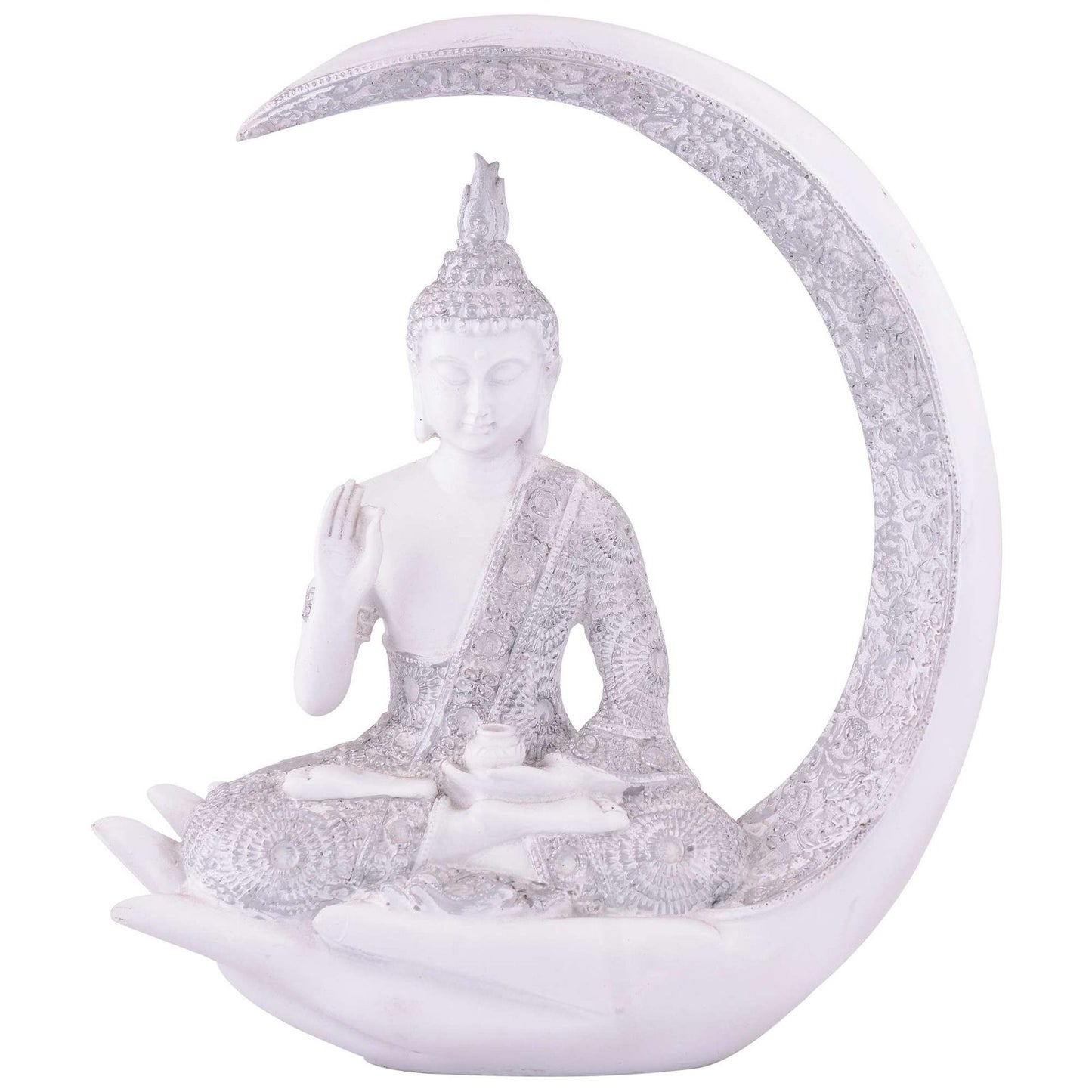 Buddha Idol Statue Showpiece Gift Gifting Item Polystone Home Decor Decoration