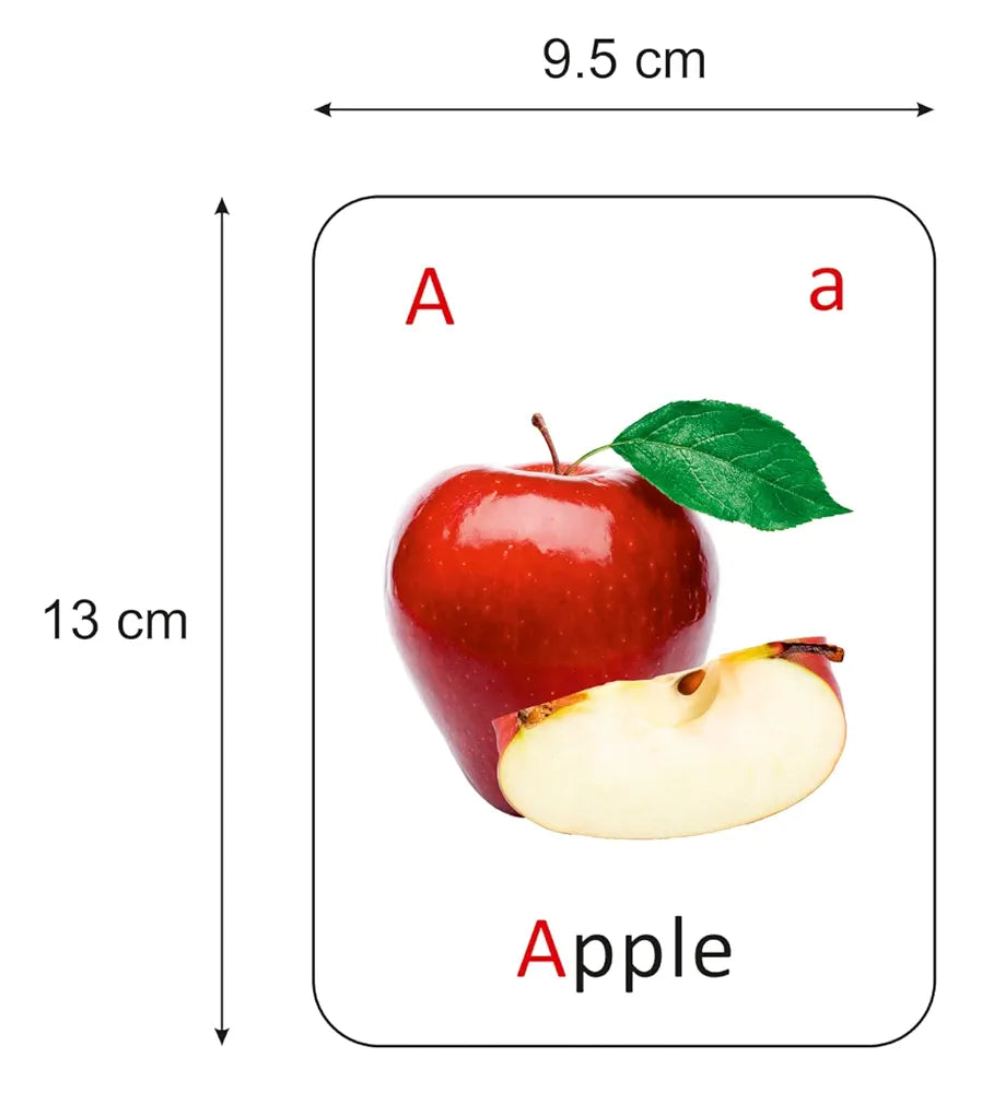 Gurukanth® Premium Alphabets Flash Cards for Kids Early Learning | Easy & Fun Way of Learning 1 Year to 6 Years Babies Smart Toys