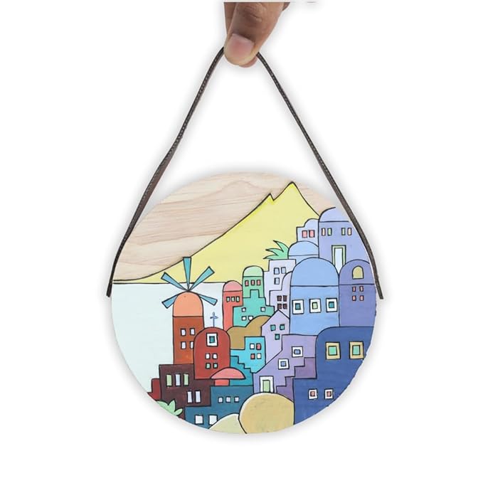 Hobby India Mdf Wooden Diy Nature Kits for Art & Crafts Hanging Decorations