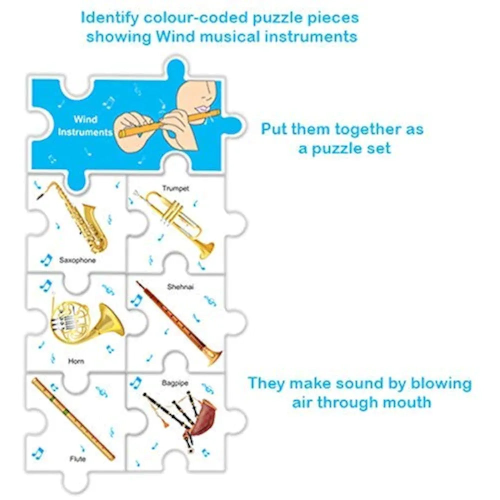 Toykraft: Kids Puzzle - Orchestra | Fun & Learning Toys for Kids | Educational Games for 5-7 Year Kids | Educational Toys for 5-7 Years | Kids Learning Toys for 5-7 Years
