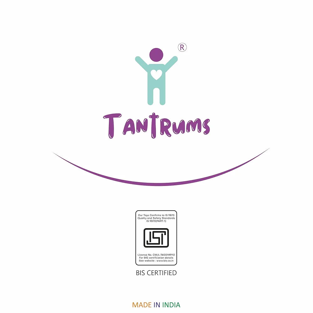 Tantrums Wooden Sorting Box for Sorting Activity | Educational Object Recognation Block Toy for Pre-School Kindergarten Skill Development Toy I Multicolour Object Identification for Toddlers Toy