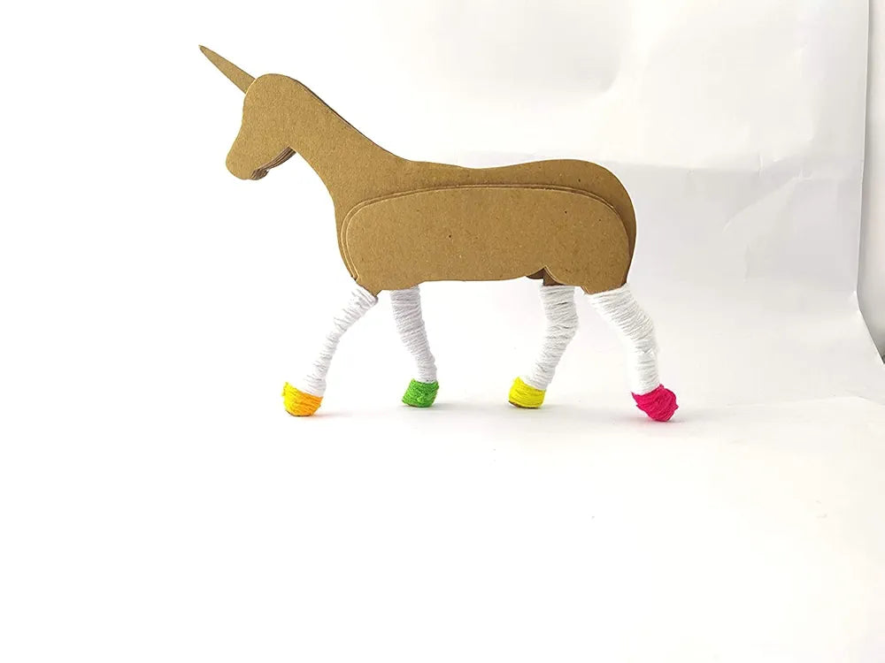 TOYKRAFTT Unicorn Toy for Girls| Art and Craft Set for Girls 8 Year Above| Games for Girls Age 8 to12 Craft| Mom and Baby Yarn Unicorns