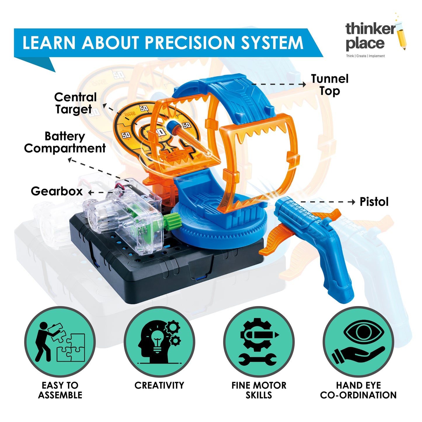 Nerf DIY Target Strike - Learn about Precision Systems