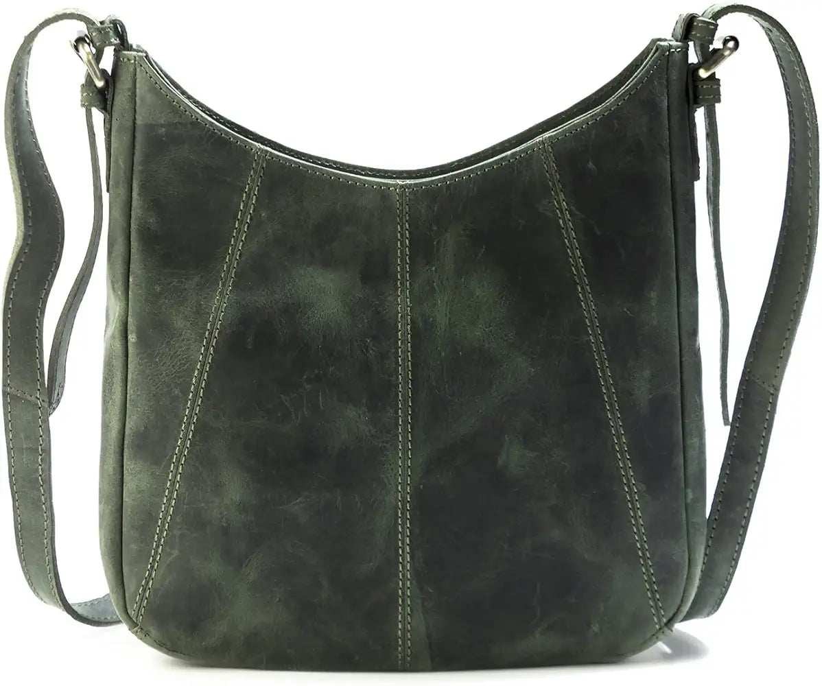 Goatter Hunter Leather Sling Cross-BodyBag for Girls And Women,