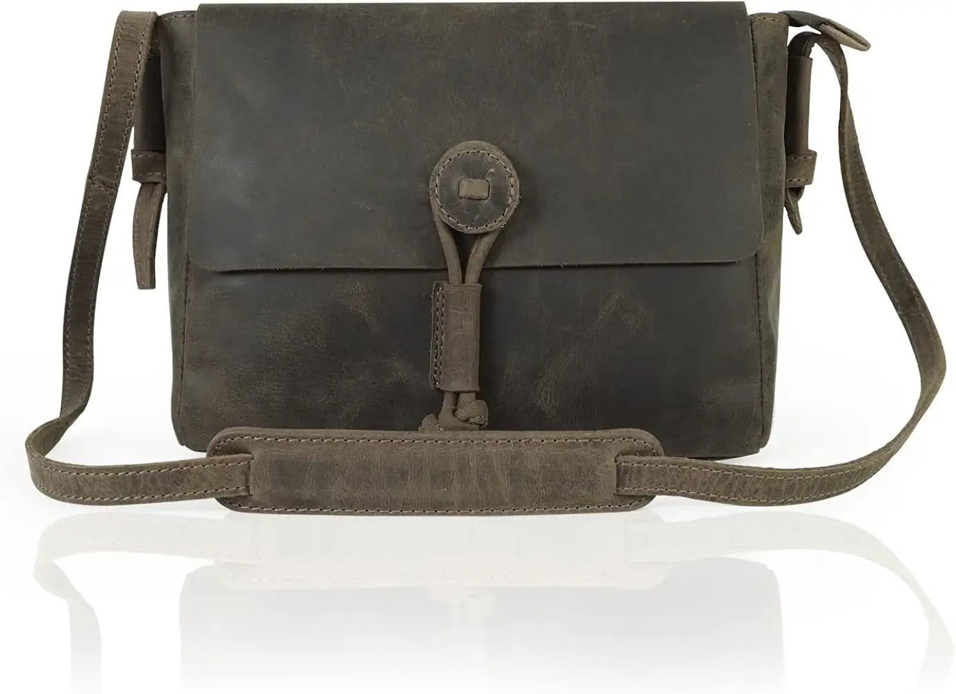 Goatter Hunter Leather 9" Inch Crossbody/Sling Messenger Bag For Girls And Womens, GTHT-17