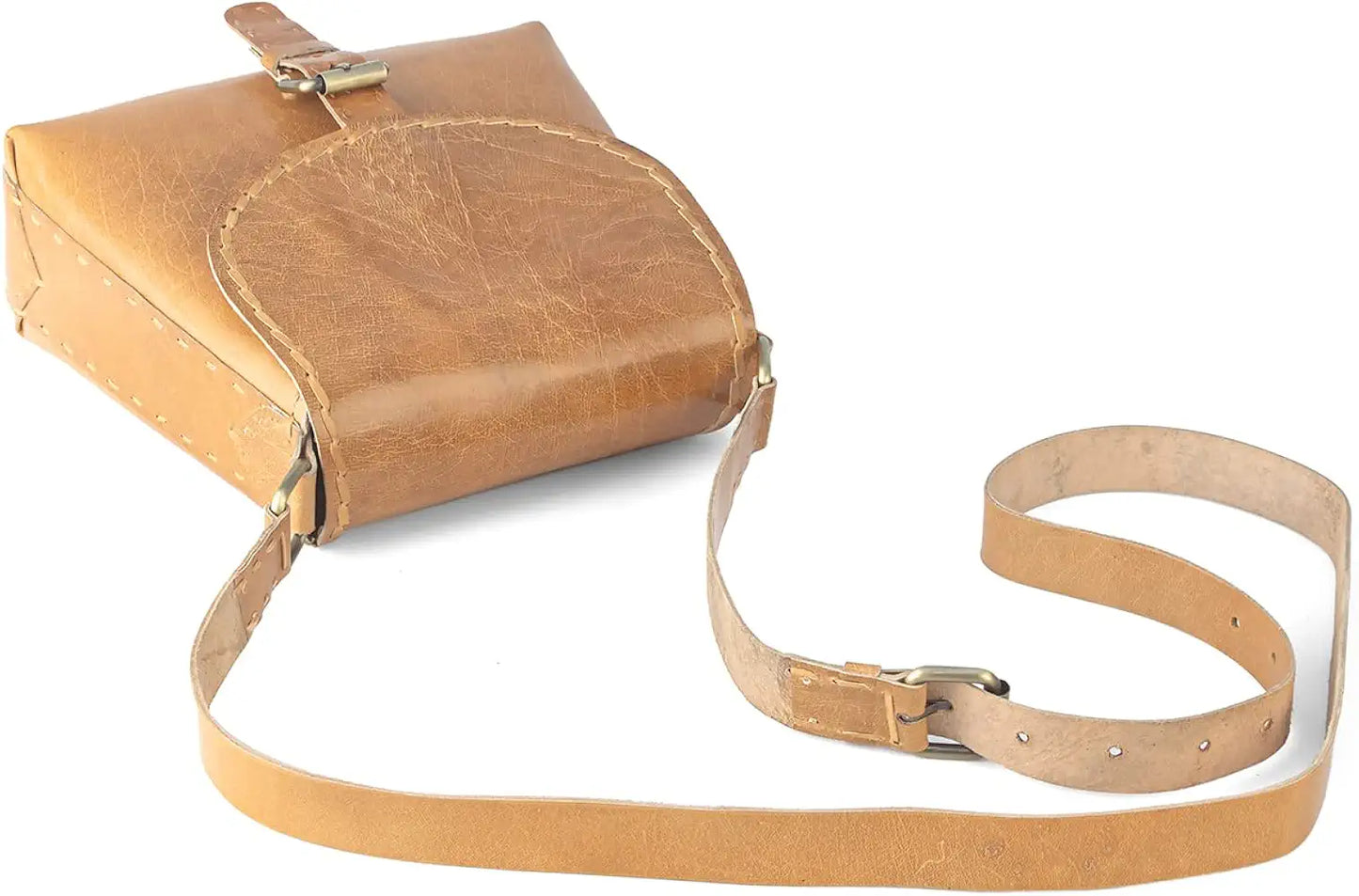 Goatter Genuine Leather Crossbody Sling Bag For Women's