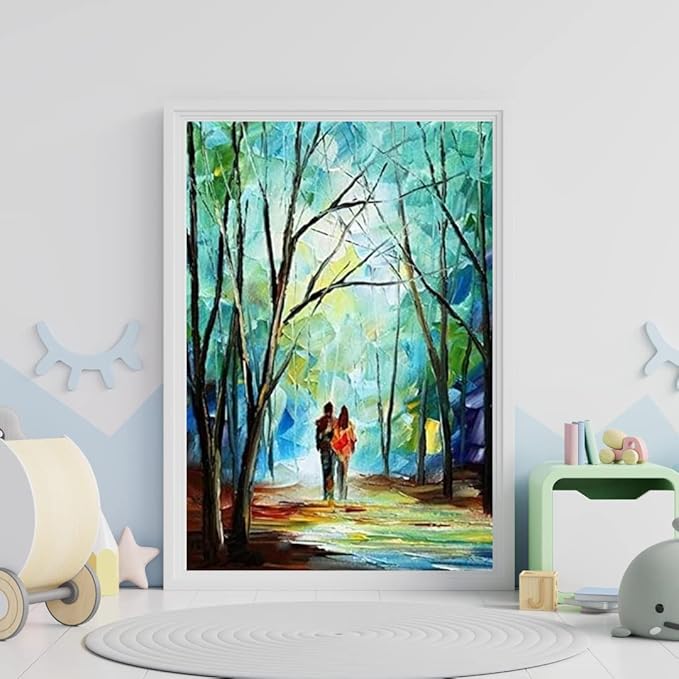 Tulip N Turtle Treeline Diy Acrylic Paint By Number Kit For Adults Kids Beginner Number Color 35