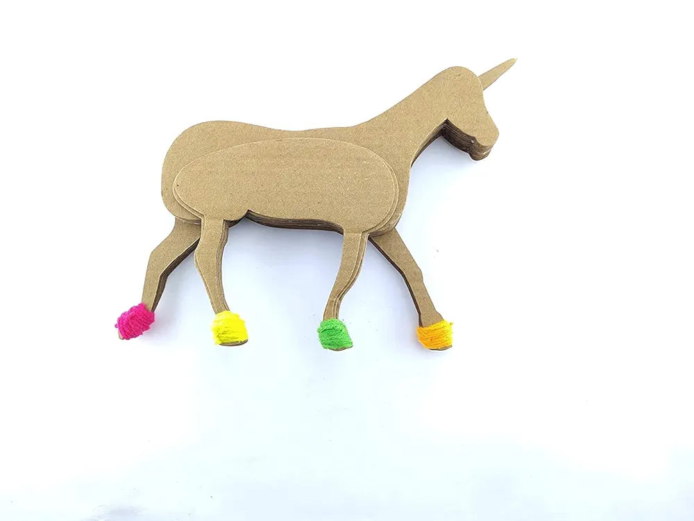 TOYKRAFTT Unicorn Toy for Girls| Art and Craft Set for Girls 8 Year Above| Games for Girls Age 8 to12 Craft| Mom and Baby Yarn Unicorns