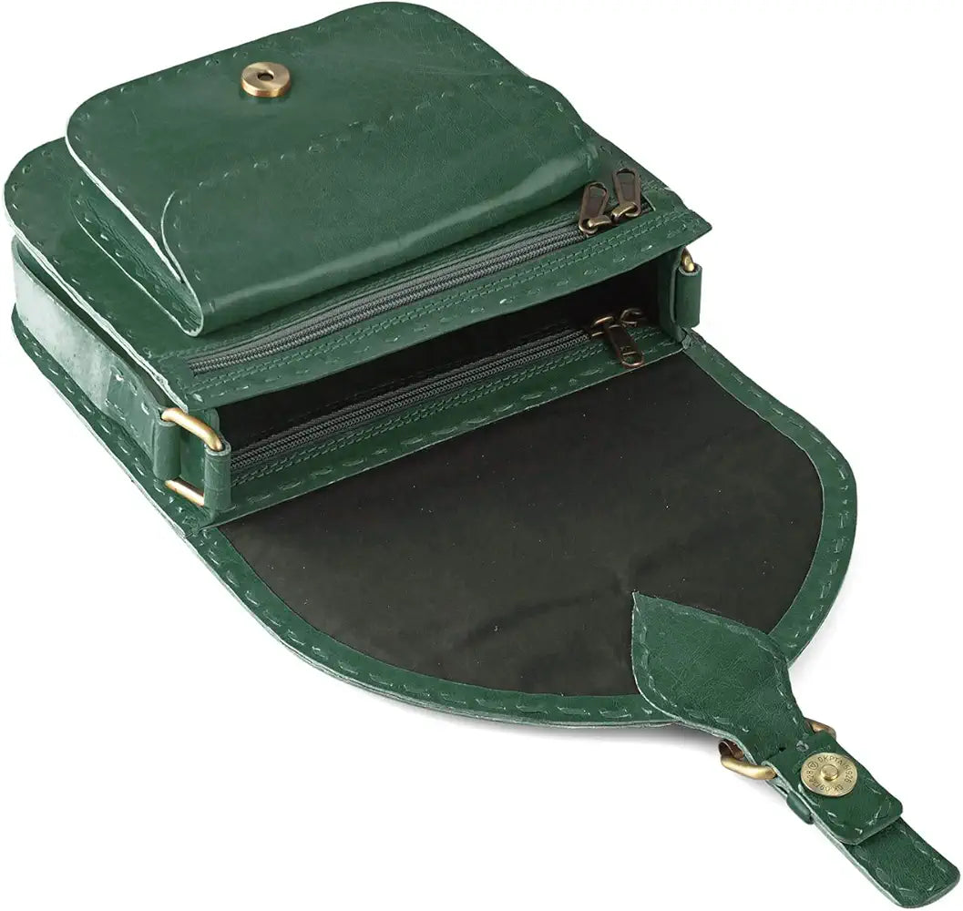 Goatter Genuine Leather Crossbody Sling Bag For Women