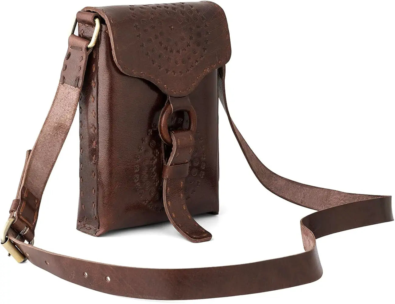 Goatter Genuine Leather Handmade Girls And Women’s Small Cross Body Sling Bag For Daily Use