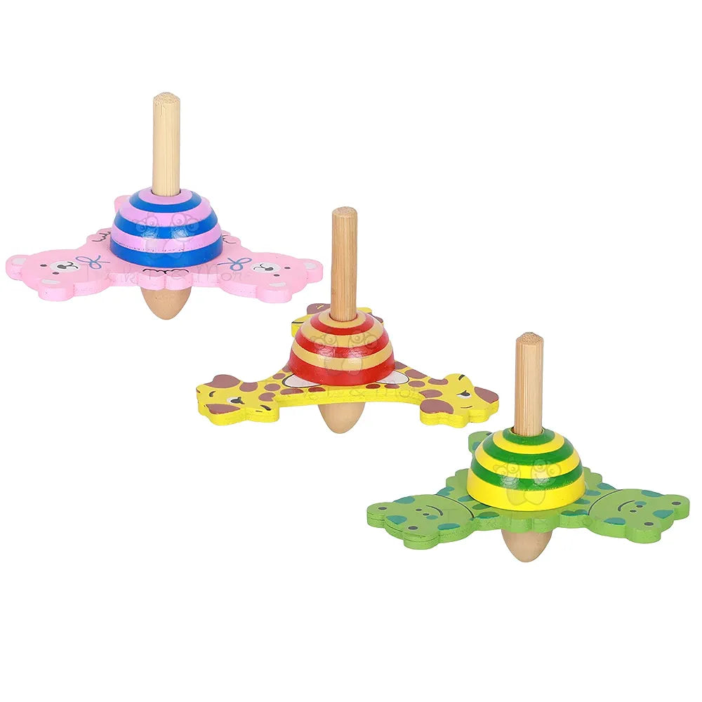 Trinkets & Moreยฎ Spinning Tops for Kids Toddlers 3+