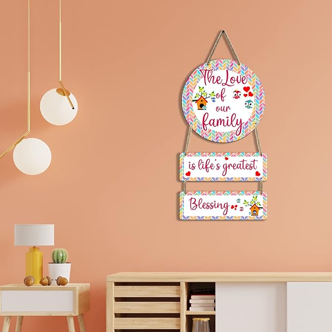 Sehaz Artworks Home Decor Items for Living Room Wooden Wall Hangings for Decoration Items Stylish