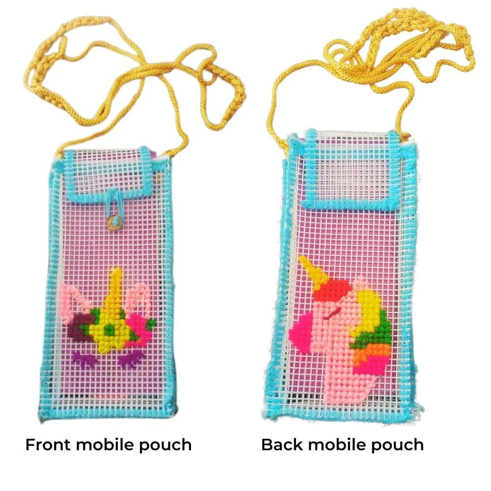 Toykraftt Cross Stitch Craft| Embroidery Kit| Do It Yourself Craft Activity Kit for Girls Aged 8+ Years to Adults| Cross Stitch Embroidery Kit for Kids - Plastic, Multicolor