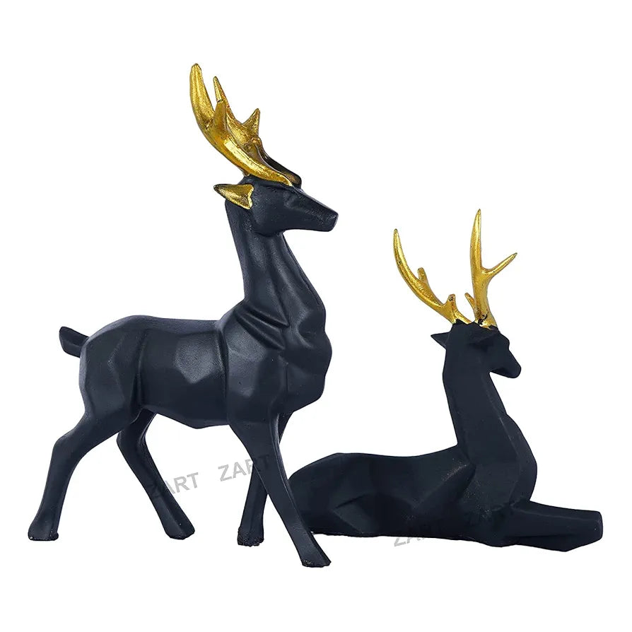 Zart Deer Home Decor showpiece Resin