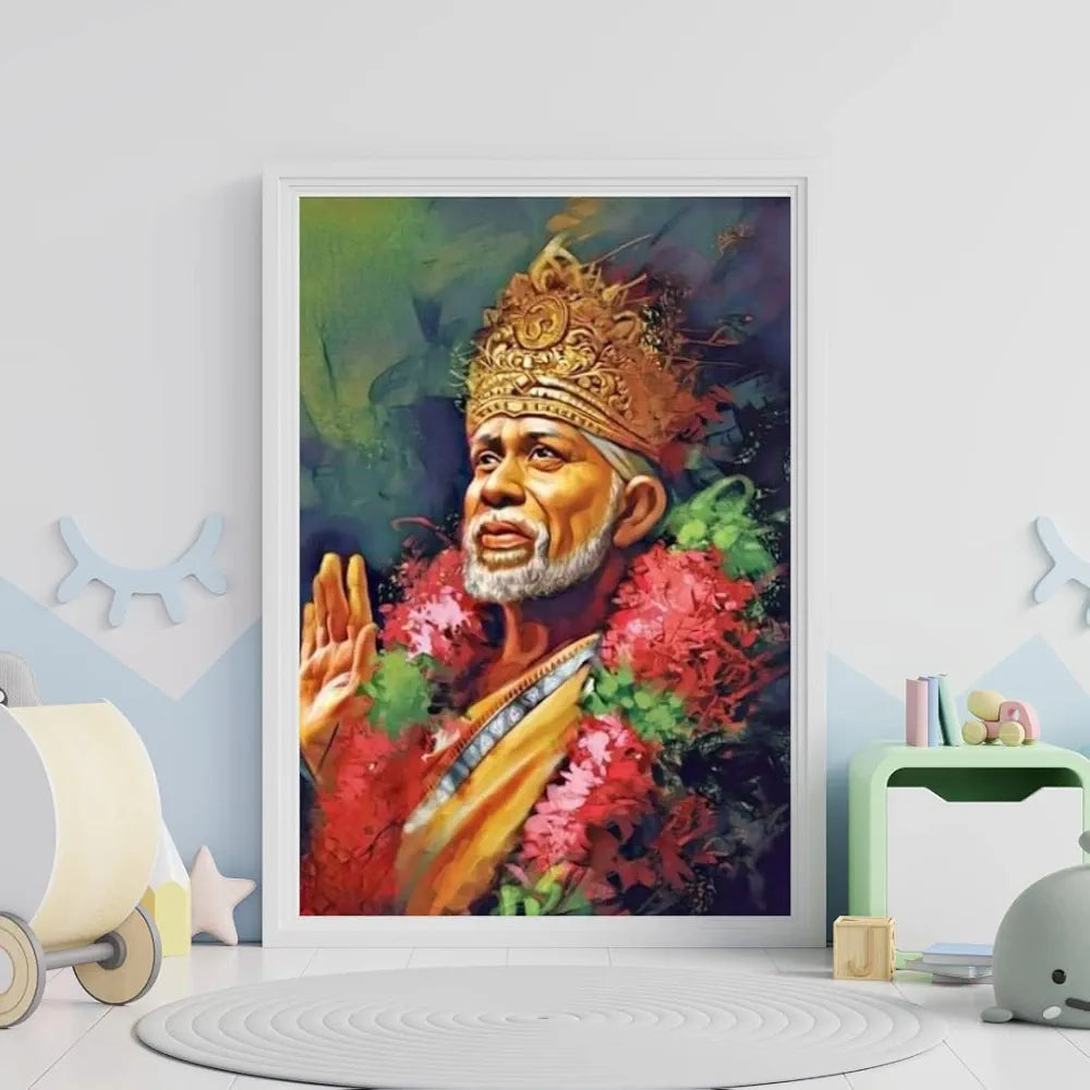 TULIP N TURTLE Sri Sai Diy Acrylic Paint By Number Kit For Adults Kids Beginner Diy Canvas Painting By Number. Wall Decoration Diy Painting Kit For Adults,Multi-Coloured