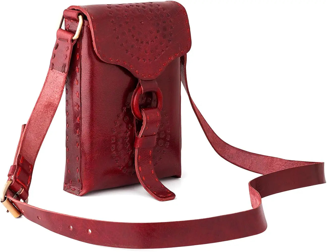 Goatter Genuine Leather Handmade Girls And Women’s Small Cross Body Sling Bag For Daily Use