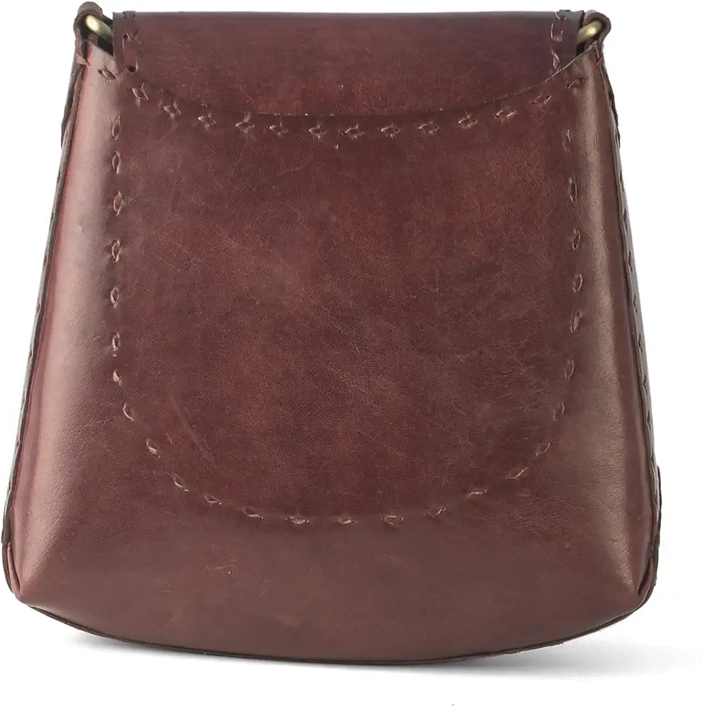 Goatter Genuine Leather Crossbody Sling Bag For Women's