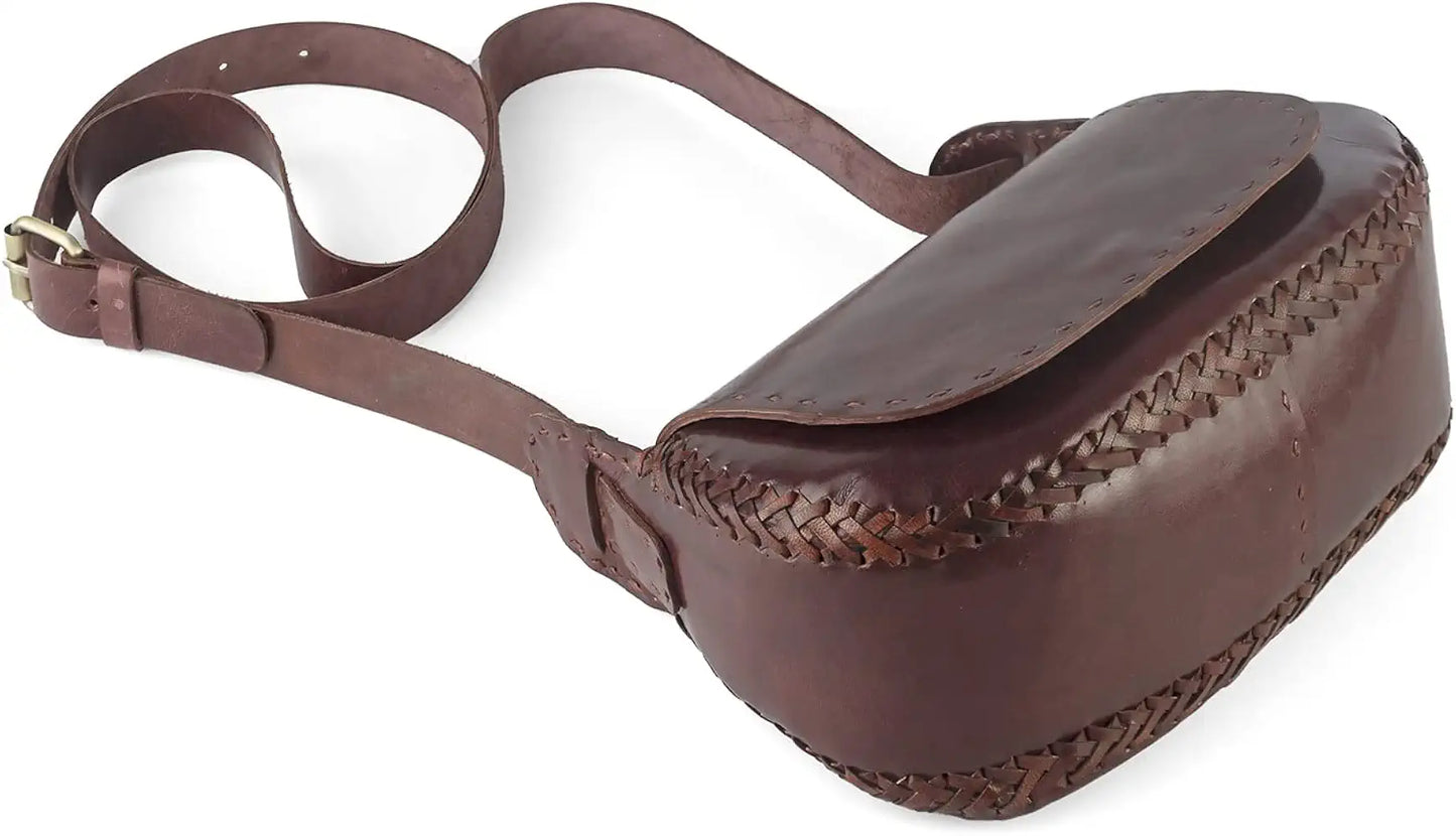 Goatter Women's Genuine Leather Cross-Body Sling Bag,