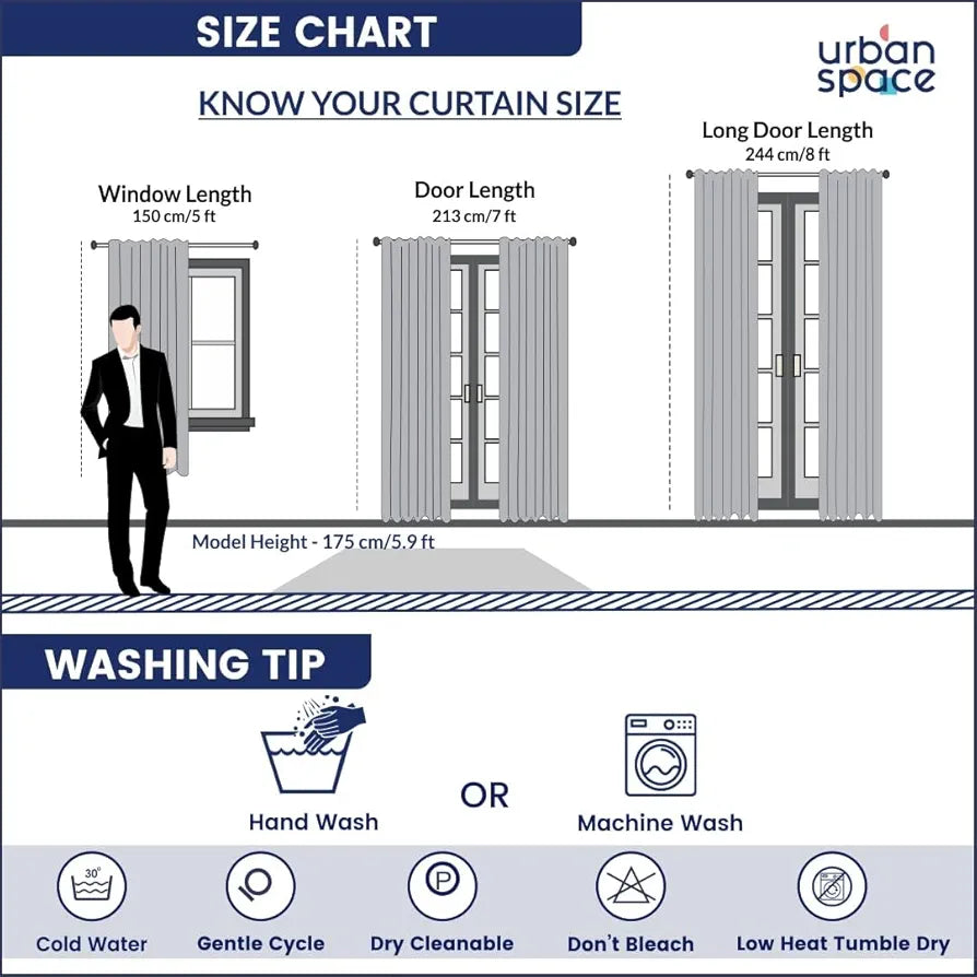 Urban Space 100% Blackout Curtains for Window 5 Feet Set of 2, Thermal Insulated Curtains with Eyelets and Tiebacks, Solid Curtain Mauve Colour