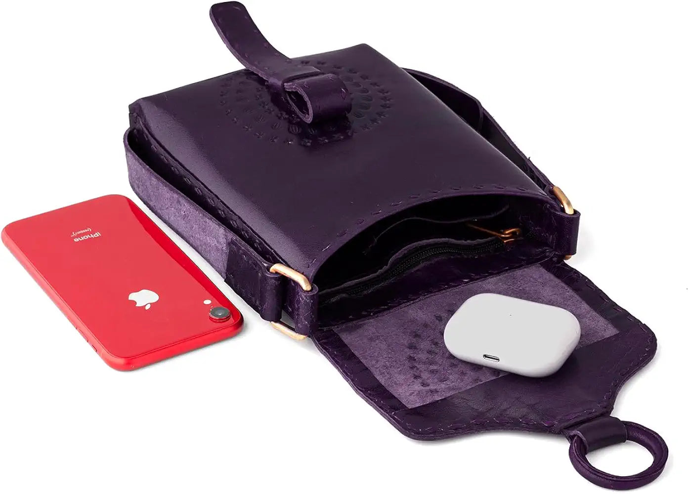 Goatter Genuine Leather Handmade Girls And Women’s Small Cross Body Sling Bag For Daily Use