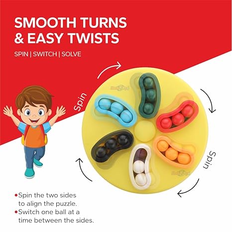 Zudo Toys Round Rotating Puzzle Game Round Puzzle Game Similar To Rubix Cube