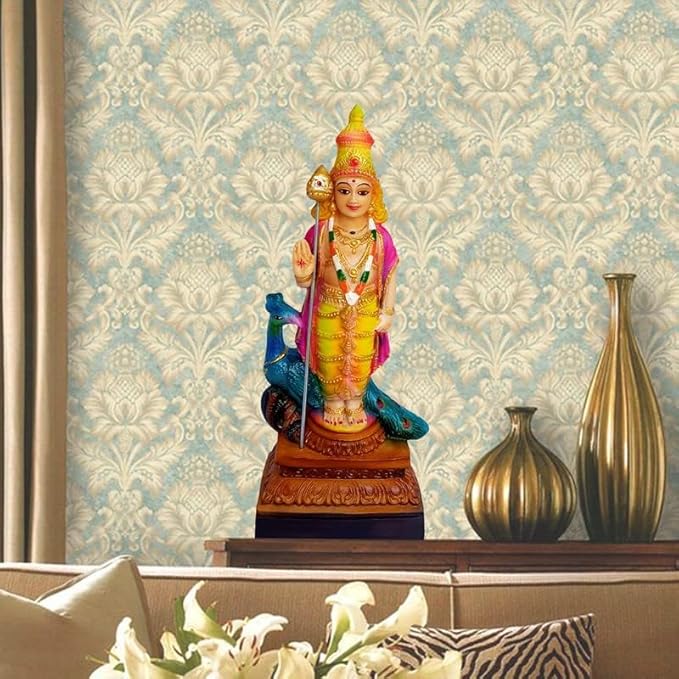 Newven Handcrafted Murugan showpiece Hindu god Idol Decorative Statue 1 Murukan