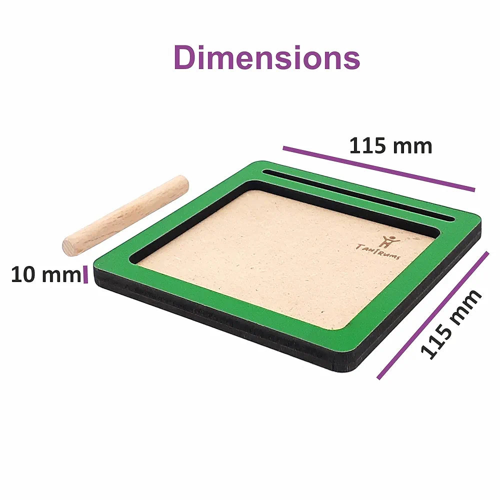 Tantrums Coloured Sand Paper with Tray| Learning Fun Education Puzzle Learning Aid for Kids