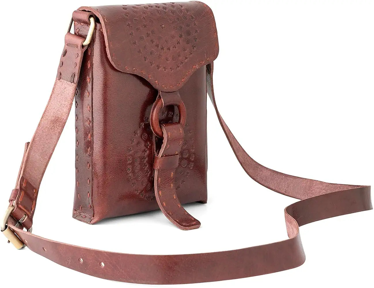 Goatter Genuine Leather Handmade Girls And Women’s Small Cross Body Sling Bag For Daily Use