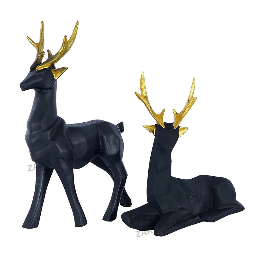 Zart Deer Home Decor showpiece Resin