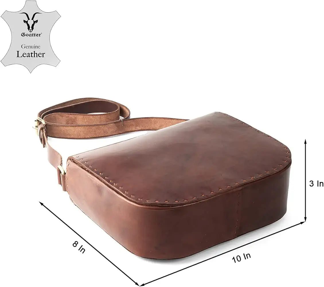 Goatter Women's Genuine Leather Cross-Body Sling Bag